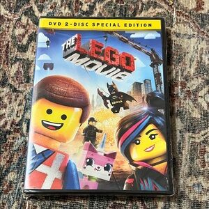 LEGO Movie DVD with Colorful Characters